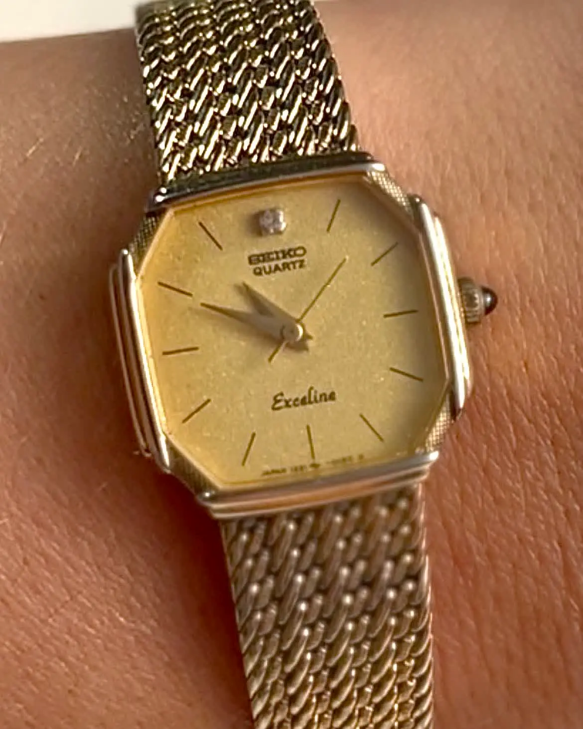 Seiko Exceline ref. 1221-5080 — dial