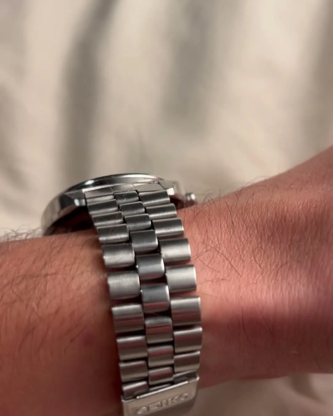 Seiko Chronograph Automatic "Pogue" ref. 6139-9000 — bracelet