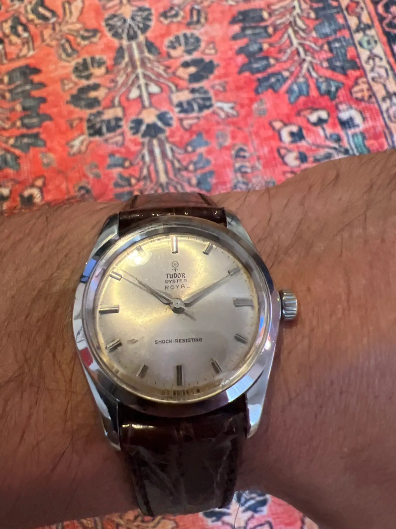 Tudor Oyster Royal ref. 7984 — dial detail