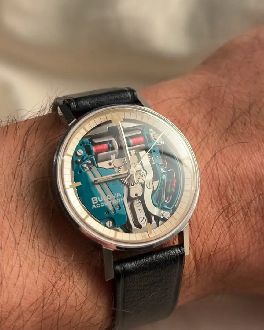 Bulova Accutron Spaceview — dial