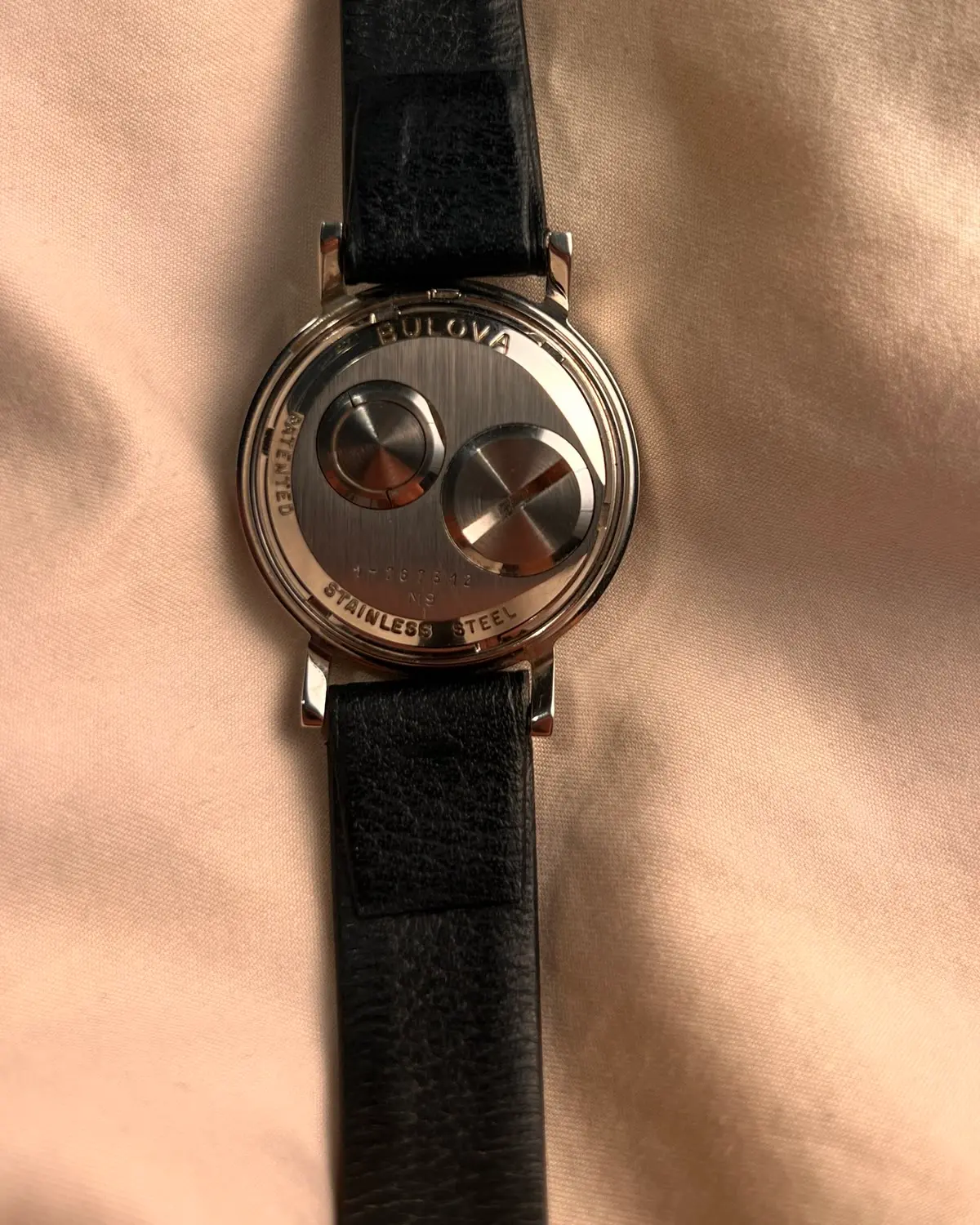 Bulova Accutron Spaceview — caseback